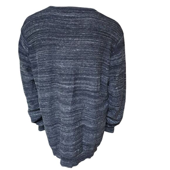 Rock & Republic Gray & Black V-Neck Sweater (L) - Picture 5 of 6